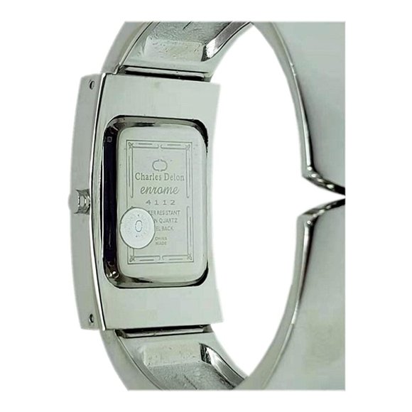 Charles Delon Dress/Formal Style Silver Watch - Picture 2 of 3
